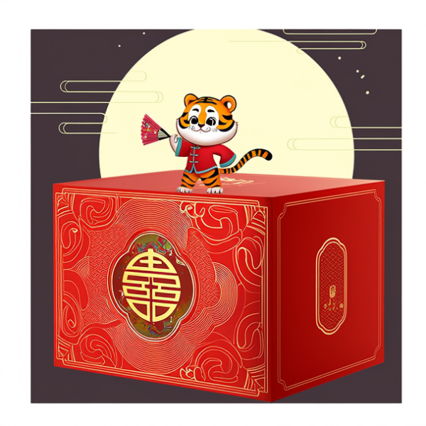 虎 月饼礼盒
