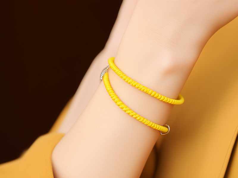 戴黄金项链过敏图片